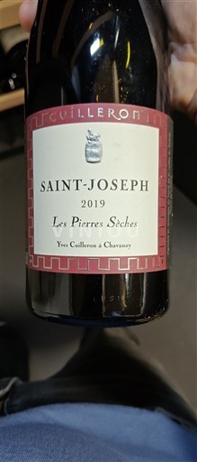 Thung lũng Rhône Saint-Joseph Domaine Yves Cuilleron Les pierres sèches 2019