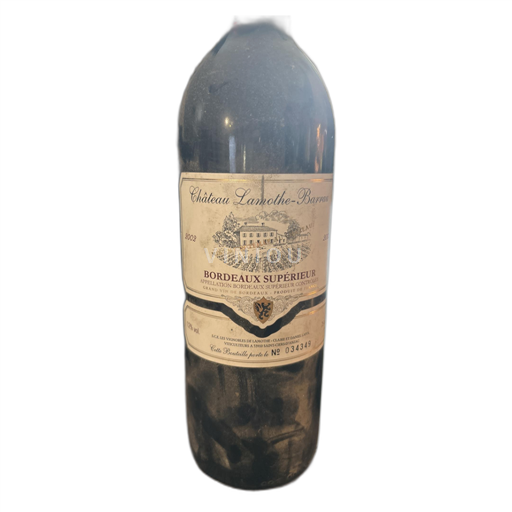 Bordeaux Bordeaux Supérieur Château Lamothe-Barrau 2002