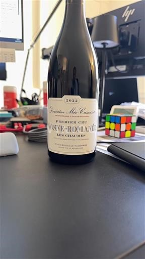 Bourgogne Vosne-Romanée Premier Cru Domaine Méo-Camuzet Les Chaumes 2022