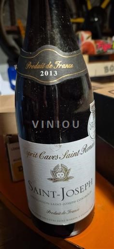 Valle del Rodano Saint-Joseph Caves Saint Romain L'Esprit 2013