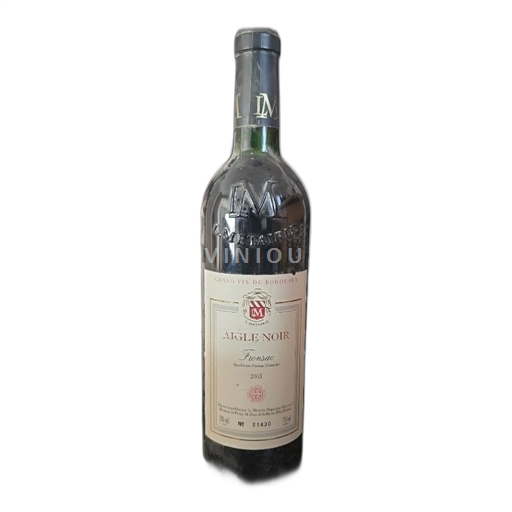 Burdeos Fronsac L. Métaireau Aigle Noir 2003