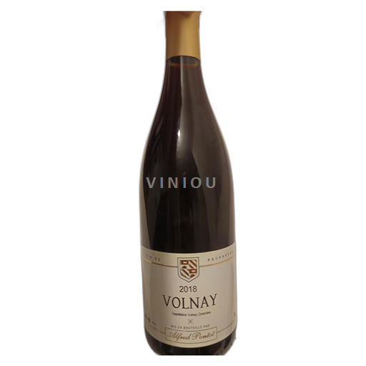 Vin Rouge sec Alfred Pontot 2018 France Bourgogne Volnay AOC
