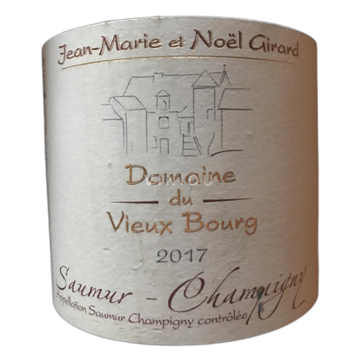 Loirevallei Saumur-champigny Domaine du Vieux Bourg 2017