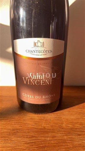 Rhône Valley Côtes-du-Rhône Chantecôtes Saint Vincent 2020