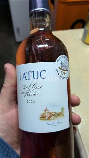 Zuidwest-Frankrijk Côtes du Lot Latuc Petit Goût de Paradis 2023