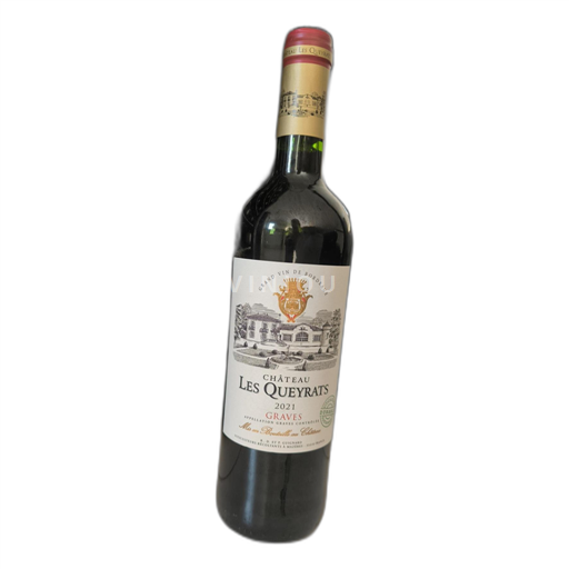 Bordeaux Graves Château Les Queyrats Merlot , cabernet Sauvignon 2021