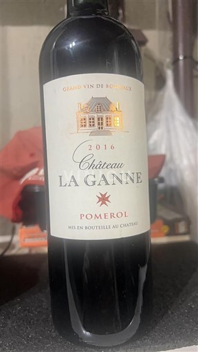 Bordeaux Pomerol Château La Ganne 2016