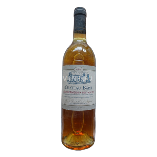 Bordeaux Côtes-de-Bordeaux-Saint-Macaire Château Barit 1990