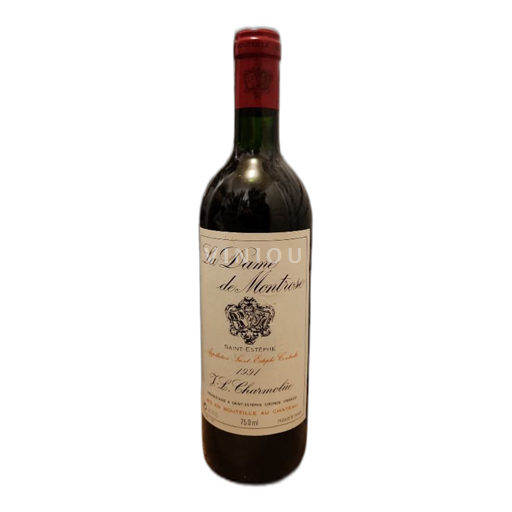Bordeaux Saint-Estèphe Montrose La Dame de Montrose 1991