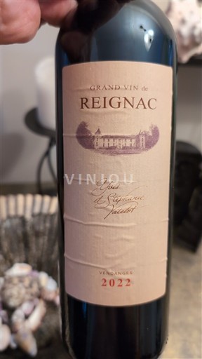 Bordeaux Bordeaux Supérieur Château de Reignac Grand Vin de Reignac 2022