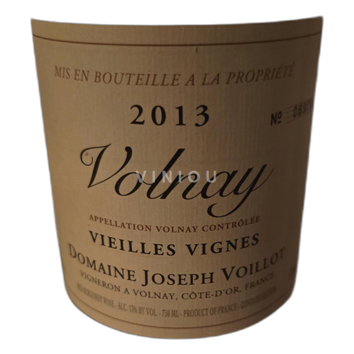 Bourgondië Volnay Domaine Joseph Voillot Vieilles Vignes 2013