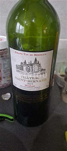 Burdeos Bordeaux Château Saint-Bernard 2019