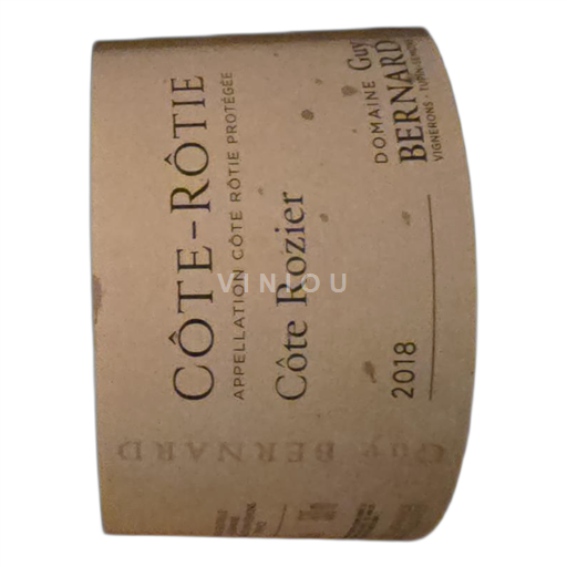 Rhônetal Côte-rôtie Domaine Guy Bernard Côte Rozier 2018
