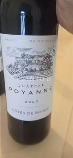 Burdeos Côtes-de-bourg Château Poyanne 2020