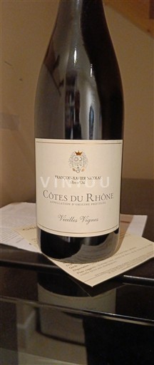Rona dolina Côtes-du-Rhône François-Xavier Nicolas Vieilles Vignes 2019