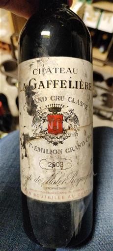Burdeos Saint-Émilion Gran Cru Château La Gaffelière 2003