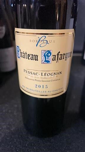 Bordeaux Pessac-Léognan Château Lafargue 2015