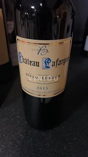 Bordeaux Pessac-Léognan Château Lafargue 2015