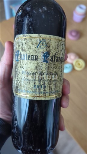 Burdeos Pessac-Léognan Château Lafargue 2015