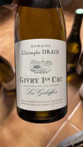 Burgundija Givry Premier Cru Domaine Christophe Drain Les Galaffres 2022