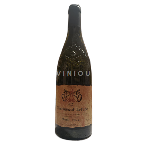 Rhônedalen Châteauneuf-du-Pape Mathieu Césaire Châteauneuf-du-Pape 2021