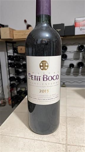 Bordeaux Saint-Estèphe Château Petit Bocq 2013