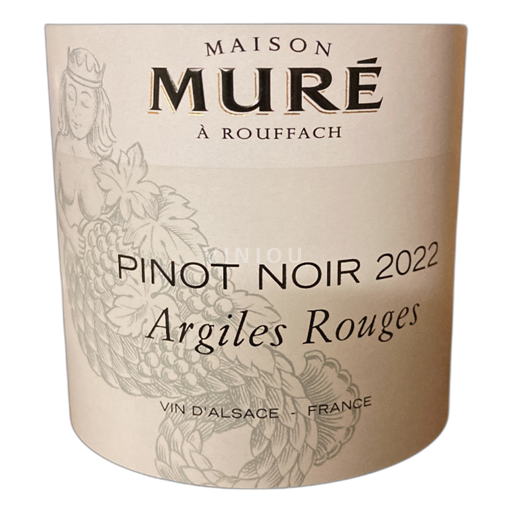 Alsace Pinot noir Argiles Rouges 2022