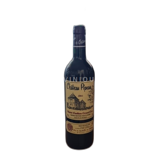 Bordeaux Saint-Émilion Grand Cru Château Pipeau 2002