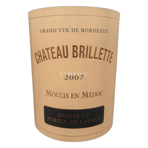 Bordeaux Moulis-en-Médoc Chateau Brillette 2007