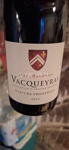 Rhônen laakso Vacqueyras Les Aumôniers Prestige 2023