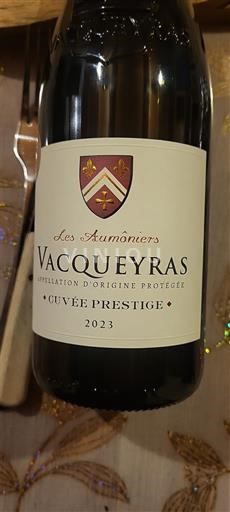 Valle del Ródano Vacqueyras Les Aumôniers Prestige 2023