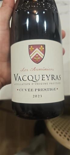 Rhône-dalen Vacqueyras Les Aumôniers Prestige 2023