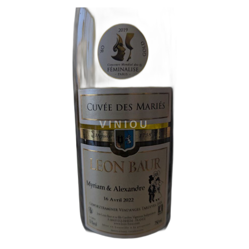 Elzas Niet gespecificeerd Léon Baur des Mariés 2018