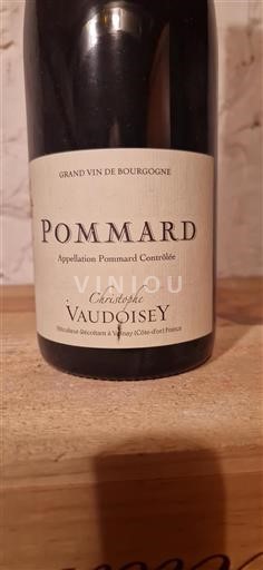 Burgundi Pommard Christophe Vaudoisey 2019