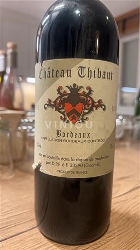 Bordéus Château Thibaut Não Sazonado