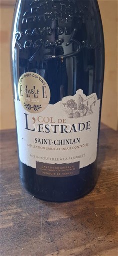 Languedoc Saint-Chinian Col de l'Estrade Non-Vintage