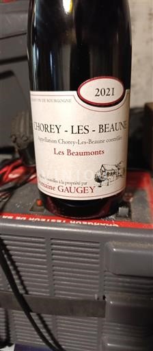 Burgundi Chorey-lès-Beaune Domaine GAUGEY Les Beaumonts 2021