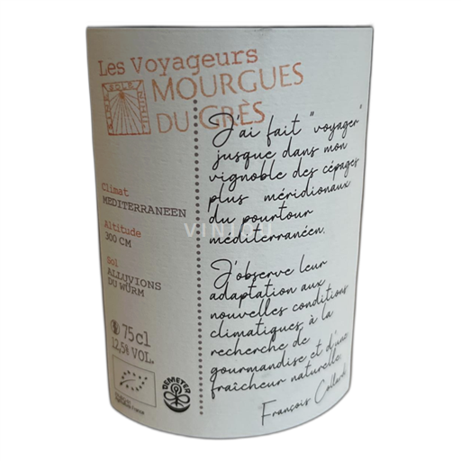 Languedoc Mourgues du Grès Les Voyageurs 2023