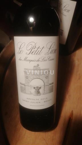 Bordeaux Saint-Julien Château Léoville Las Cases Le Petit Lion du Marquis de Las Cases 2019