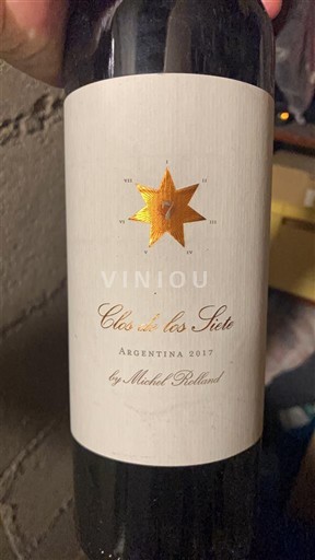 Mendoza Valle de Uco Clos de los Siete 2017