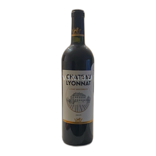 Vin Rouge sec Château Lyonnat 2019 France Bordeaux Lussac-saint-émilion AOC