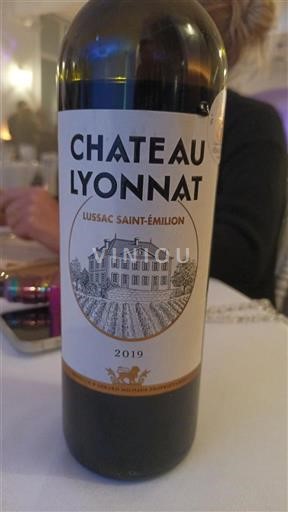 Bordeaux Lussac-Saint-Émilion Château Lyonnat 2019