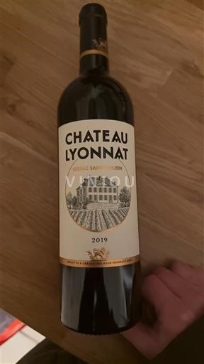 Bordeaux Lussac-saint-émilion Château Lyonnat 2019