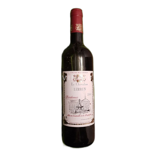 Bordeaux Le Chevalier Lebrun 2014