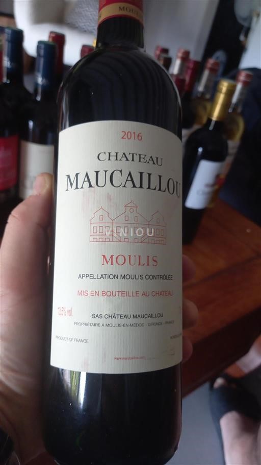 Bordeaux Unspecified Château Maucaillou 2016