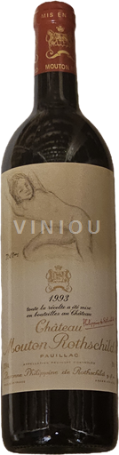 Bordeaux Pauillac Château Mouton Rothschild 1993