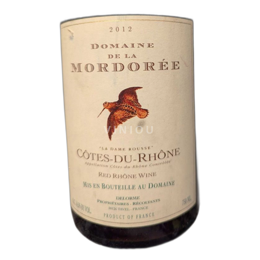 Rona dolina Côtes-du-Rhône Domaine de la Mordorée La Dame Rousse 2012