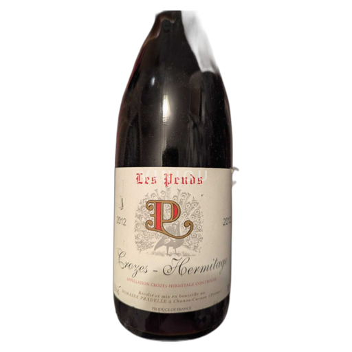Thung lũng Rhône Crozes-hermitage Domaine Pradelle Les Pends 2012