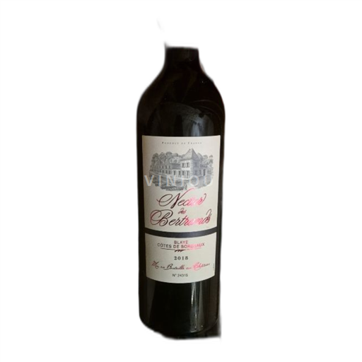 Burdeos Blaye-Côtes de Burdeos Nectar des Bertrands 2018