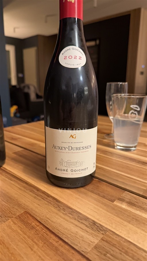 Bourgogne Auxey-duresses André Goichot 2022